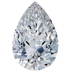 Pear-1 0.2 Carat Pear Cut E Natural Diamond