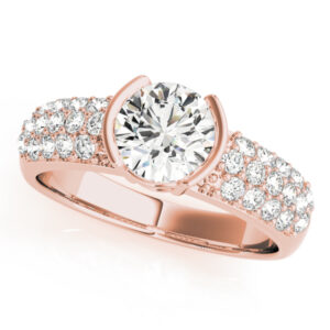 50389-E.alt1_-1 14k Rose Gold Pave Round Engagement Rings