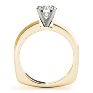 14k Yellow Gold Solitaire Engagement Rings