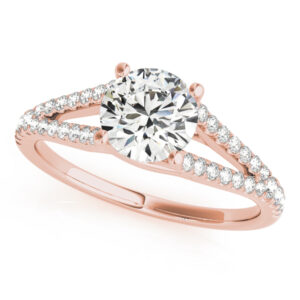 50774-E.alt1_-1 14k Rose Gold Multirow Round Engagement Rings