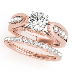 50821-E.set_.alt1_-1 18k Rose Gold Single Row Engagement Rings