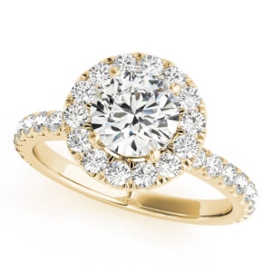 50838-E.alt_-1 14k Yellow Gold Halo Round Engagement Rings