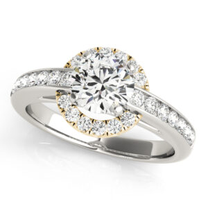 50869-E.alt_-1 18k Yellow Gold Halo Engagement Rings