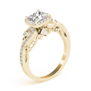 51002.angle_.alt_-1 18k Yellow Gold Halo Princess Engagement Rings