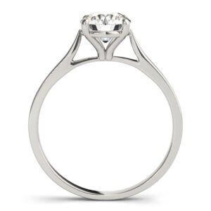 51089-E.side_-1 14k White Gold Solitaire Round Engagement Rings