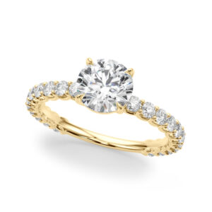 51171-E.alt_-1 14k Yellow Gold Single Row Round Engagement Rings