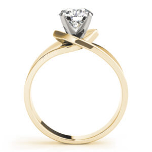 14k Yellow Gold Solitaire Engagement Rings
