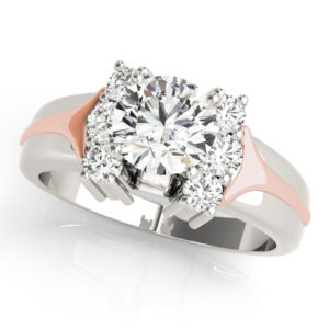 14k Rose Gold Engagement Rings