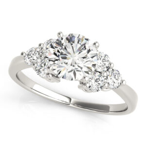 18k White Gold Engagement Rings