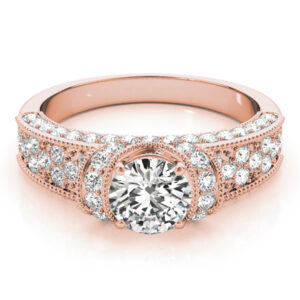 82823.set_.alt1_-2 18k Rose Gold Pave Round Engagement Rings