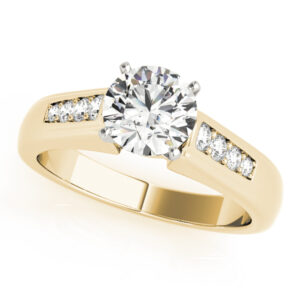82831.alt_-1 14k Yellow Gold Single Row Engagement Rings