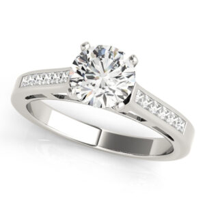 14k White Gold Engagement Rings