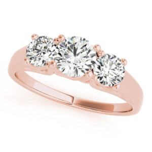 82949.alt1_-1 14k Rose Gold Three Stone Round Engagement Rings