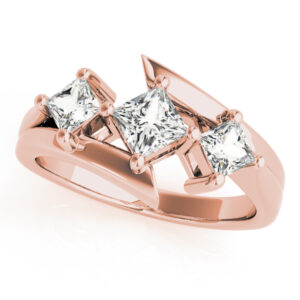 83817.alt1_-1 14k Rose Gold Three Stone Princess Engagement Rings