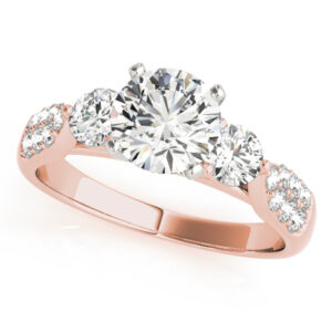 84255.alt1_-1 14k Rose Gold Three Stone Engagement Rings