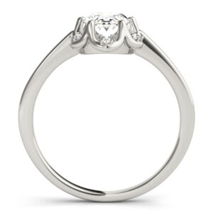 85128.side_-1 14k White Gold Solitaire Oval Engagement Rings