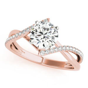 85136.alt1_-1 18k Rose Gold Single Row Engagement Rings