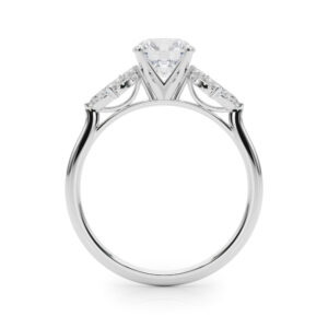 14k White Gold Engagement Rings