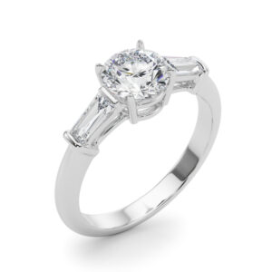 85330.angle_-1 14k White Gold Three Stone Round Engagement Rings