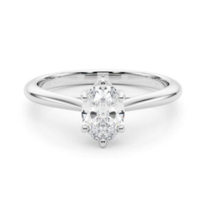 85345.set_-1 14k White Gold Solitaire Oval Engagement Rings