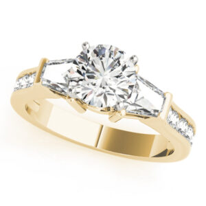 18k Yellow Gold Engagement Rings